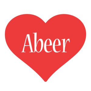 Abeer love logo