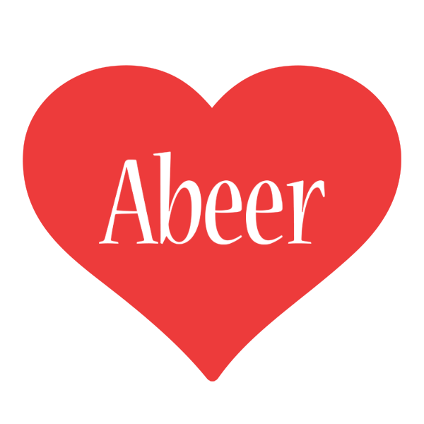 Abeer love logo