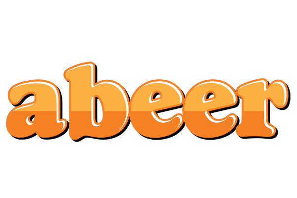 Abeer orange logo