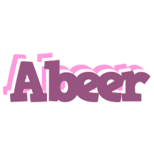 Abeer relaxing logo