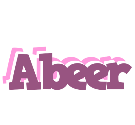 Abeer relaxing logo
