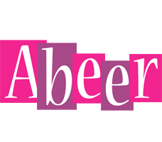 Abeer whine logo
