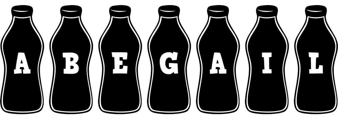 Abegail bottle logo