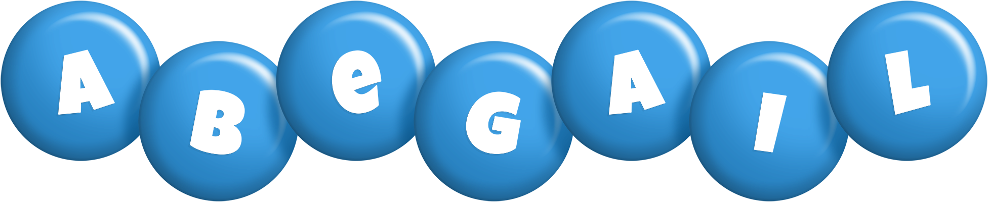Abegail candy-blue logo