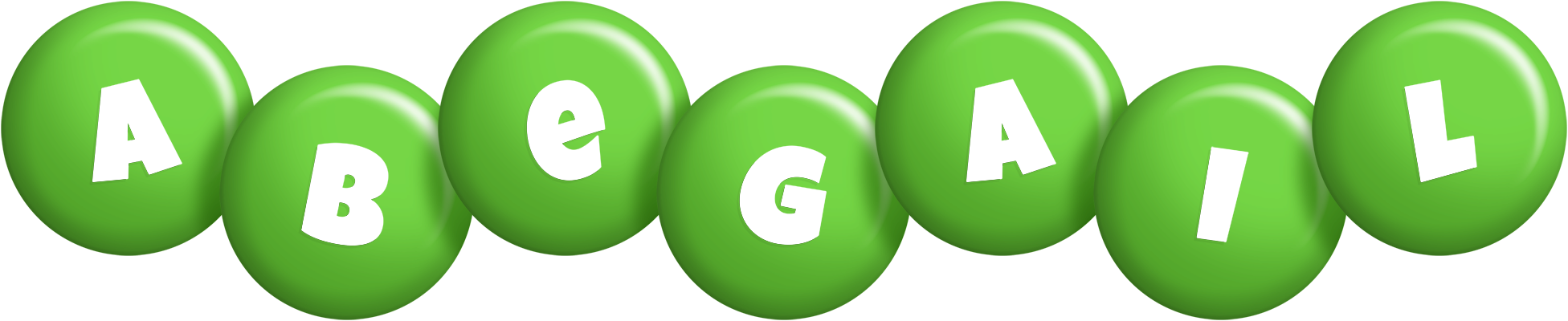 Abegail candy-green logo