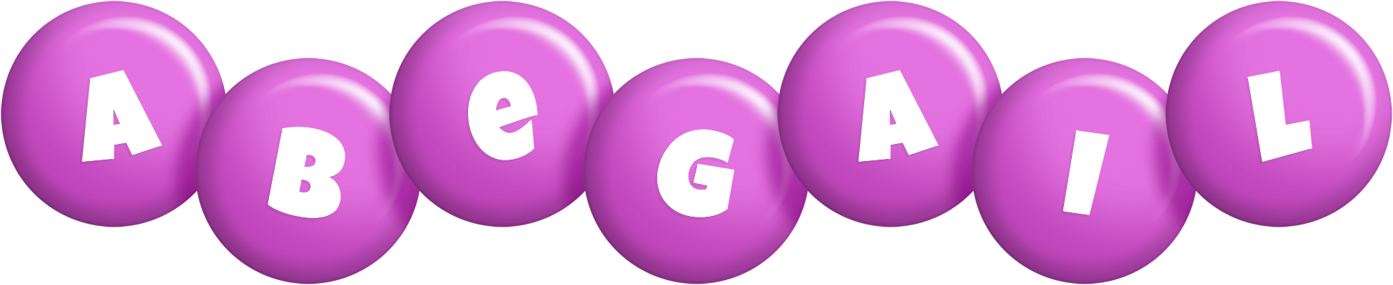 Abegail candy-purple logo