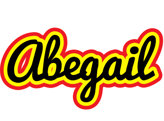 Abegail flaming logo