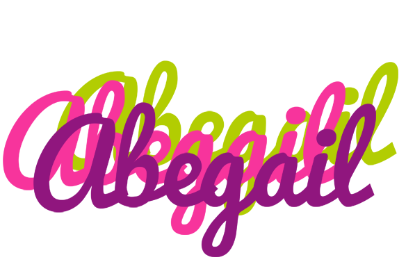 Abegail flowers logo