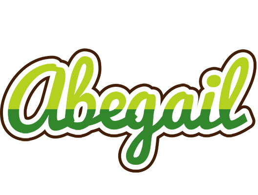 Abegail golfing logo