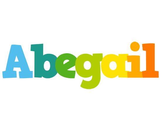 Abegail rainbows logo
