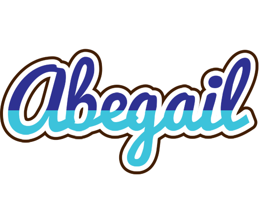 Abegail raining logo