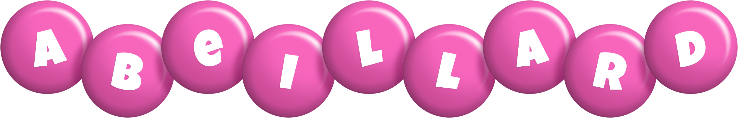 Abeillard candy-pink logo