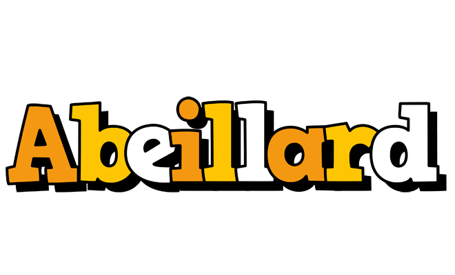 Abeillard cartoon logo