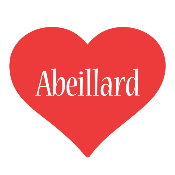 Abeillard love logo