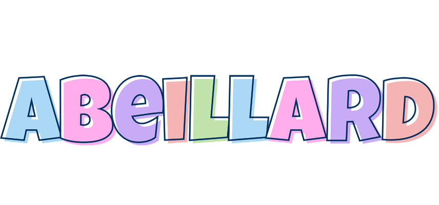 Abeillard pastel logo