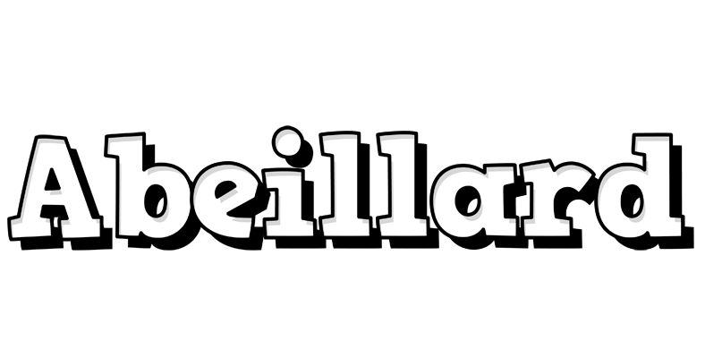 Abeillard snowing logo