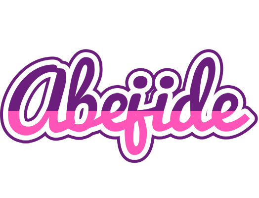 Abejide cheerful logo