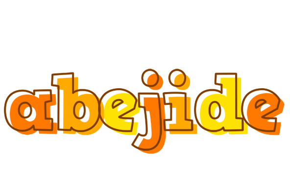Abejide desert logo
