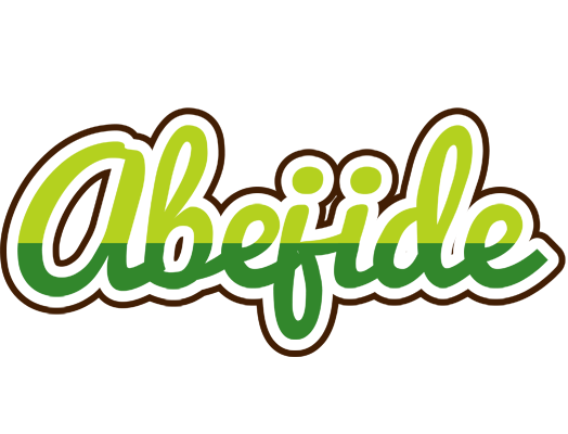 Abejide golfing logo