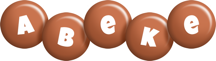 Abeke candy-brown logo