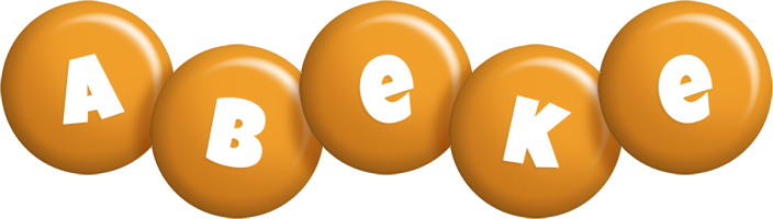 Abeke candy-orange logo