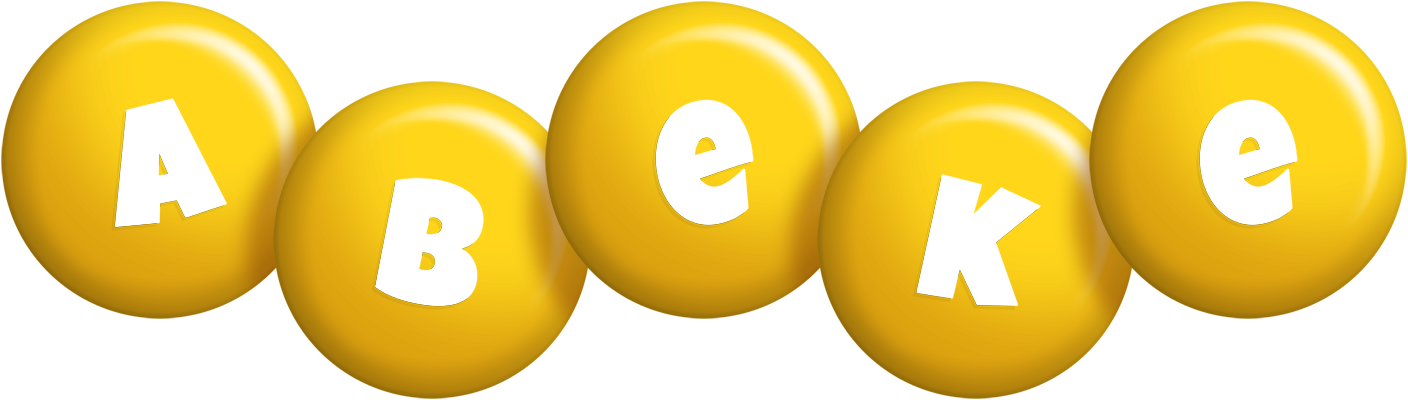 Abeke candy-yellow logo