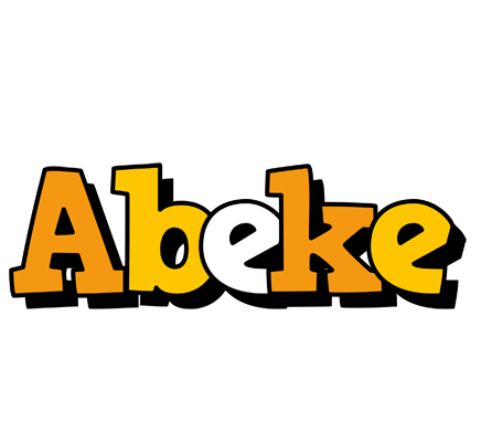 Abeke cartoon logo