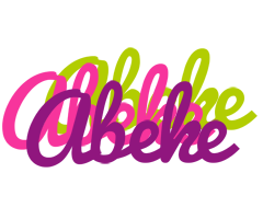 Abeke flowers logo