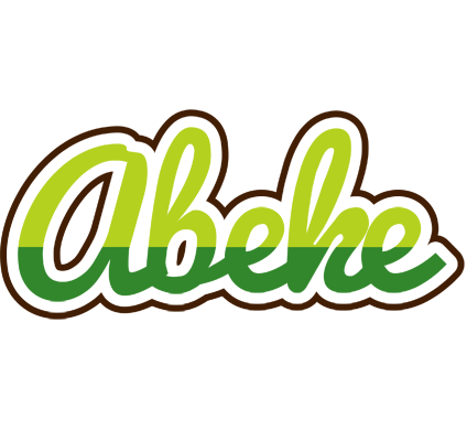 Abeke golfing logo