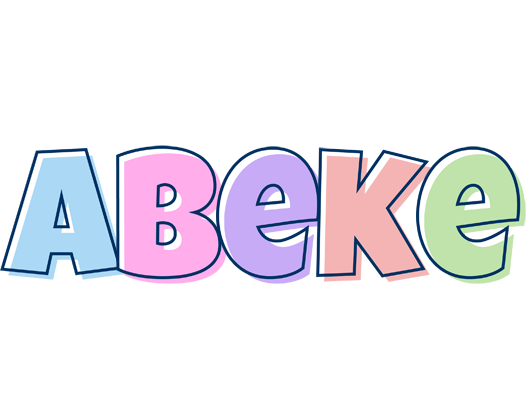 Abeke pastel logo