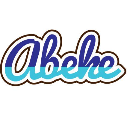 Abeke raining logo