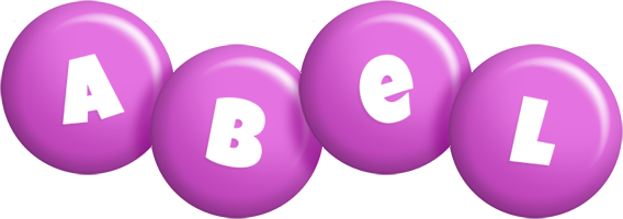 Abel candy-purple logo