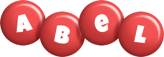 Abel candy-red logo