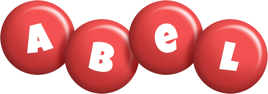 Abel candy-red logo