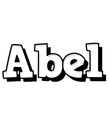 Abel snowing logo
