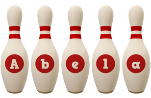 Abela bowling-pin logo