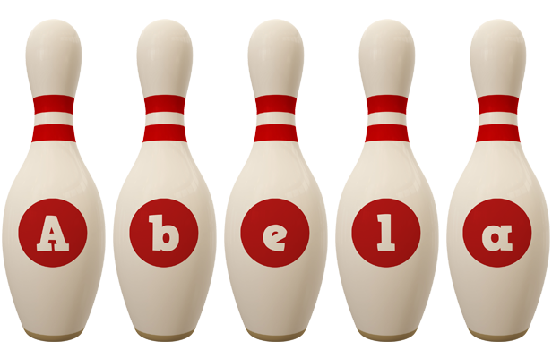 Abela bowling-pin logo