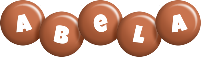 Abela candy-brown logo