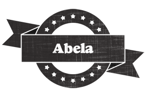 Abela grunge logo