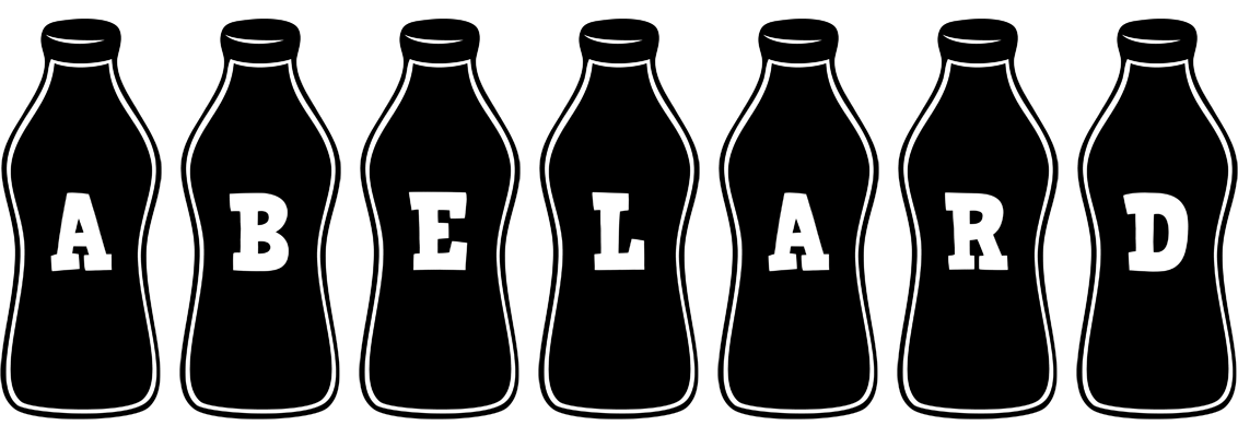 Abelard bottle logo
