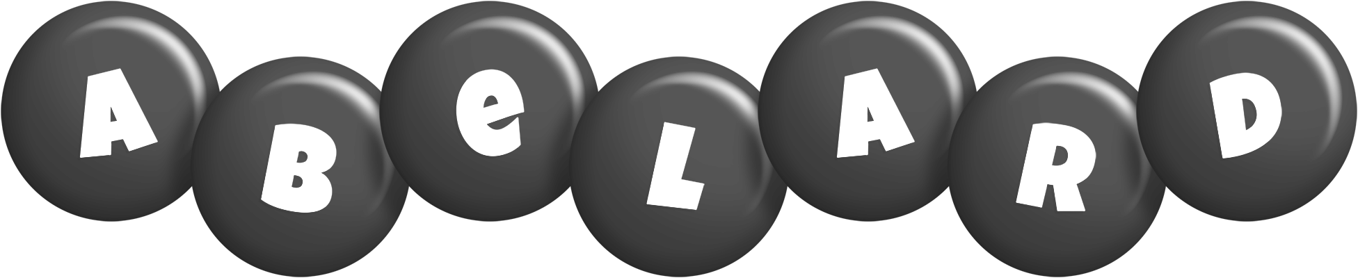 Abelard candy-black logo