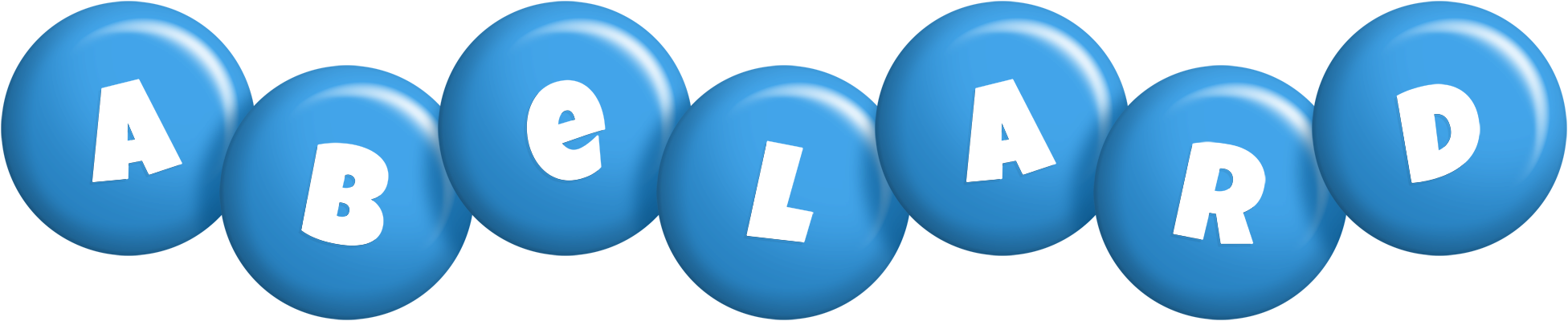 Abelard candy-blue logo