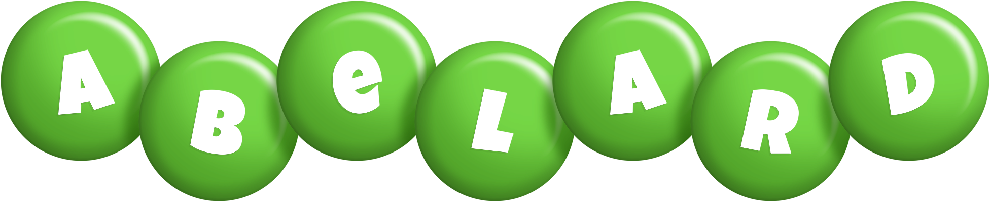 Abelard candy-green logo