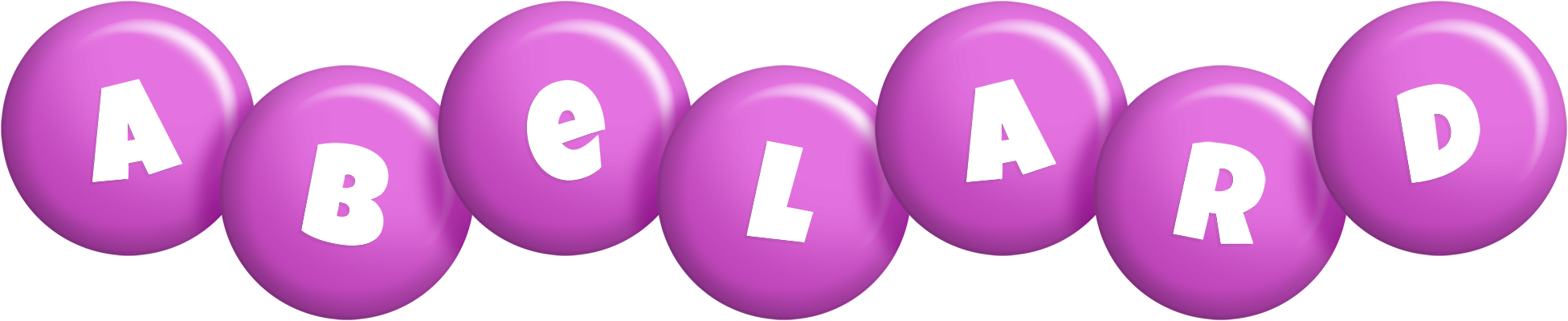 Abelard candy-purple logo