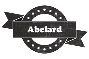 Abelard grunge logo