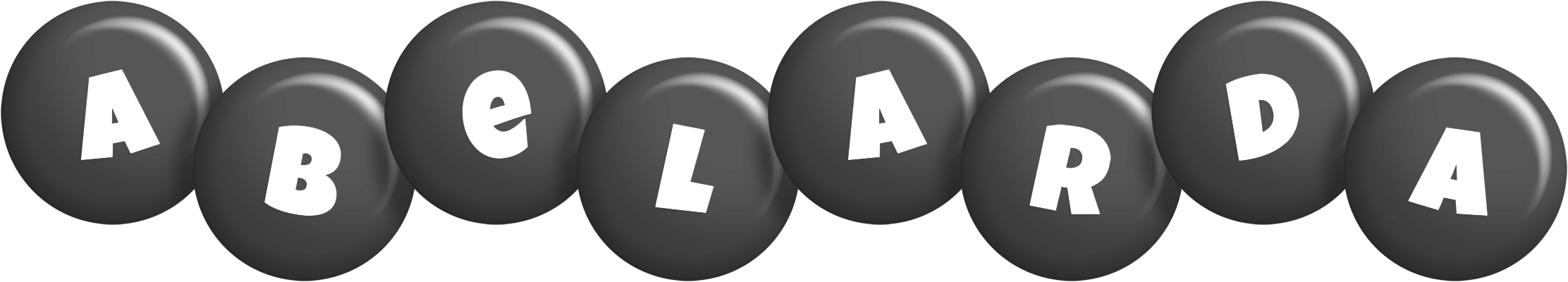 Abelarda candy-black logo