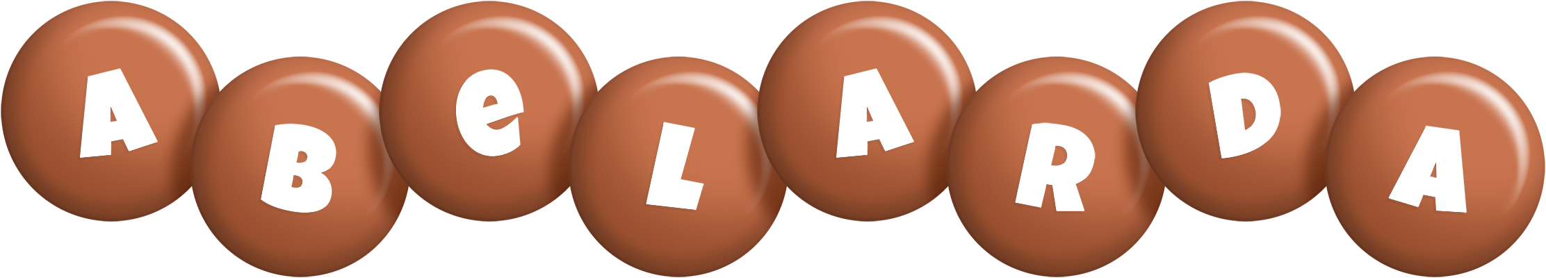 Abelarda candy-brown logo