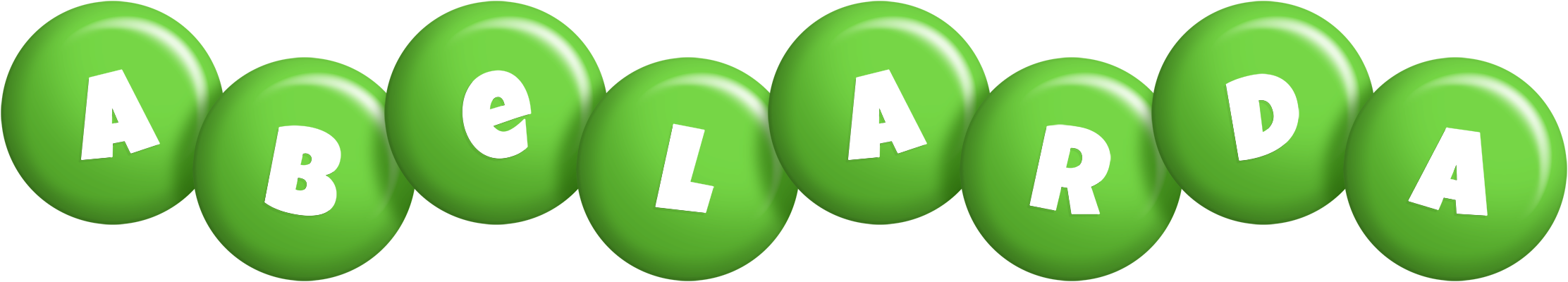 Abelarda candy-green logo