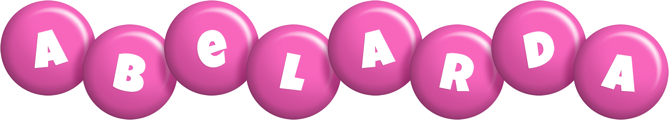 Abelarda candy-pink logo