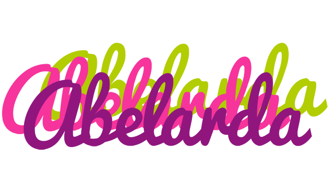 Abelarda flowers logo